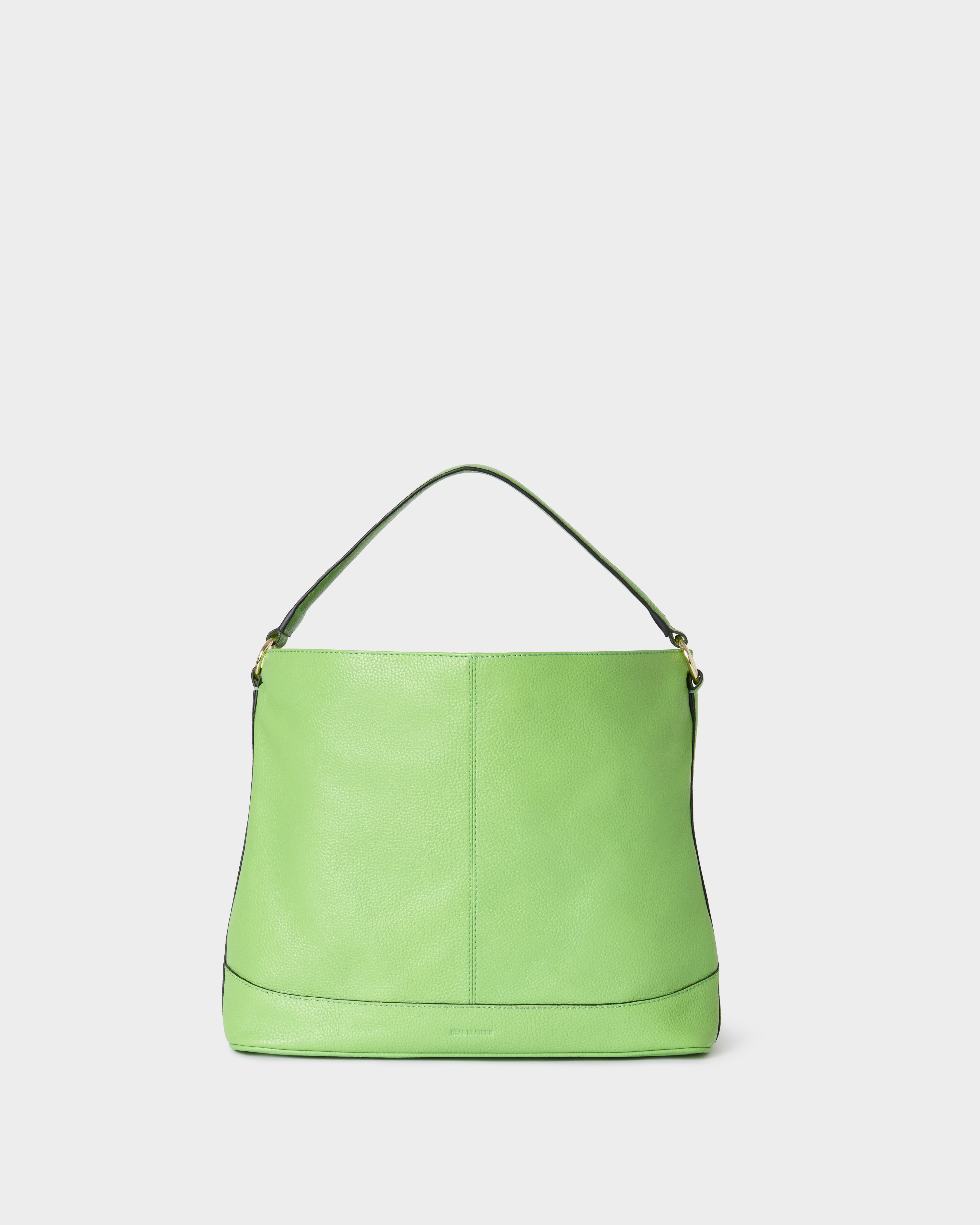Image number 4 of The Hendrix Leather Hobo in Apple