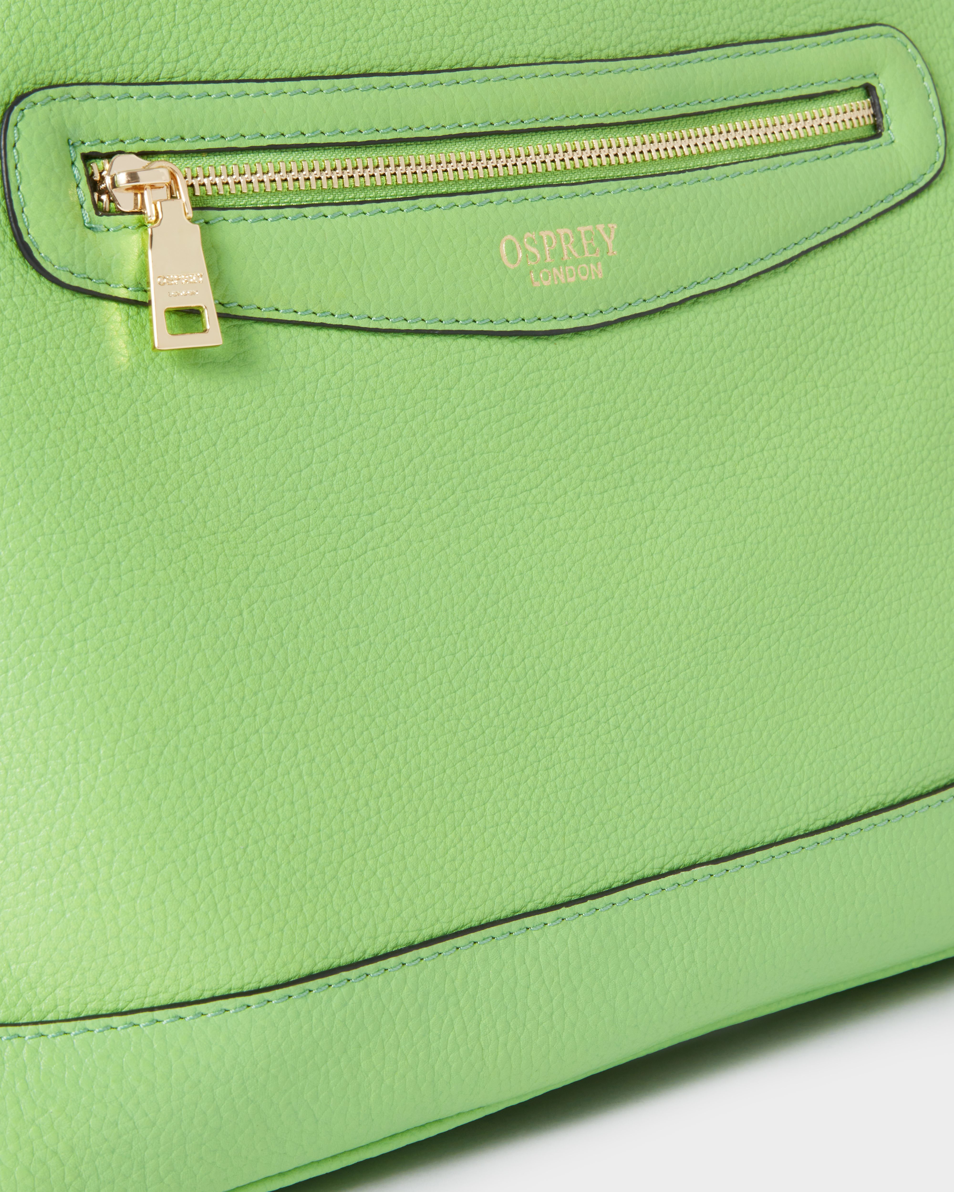 Image number 3 of The Hendrix Leather Hobo in Apple