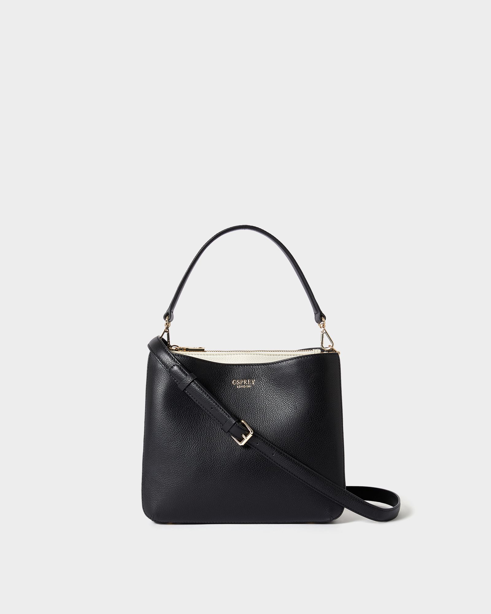 Image number 1 of The Winchester Leather Grab in Black/White