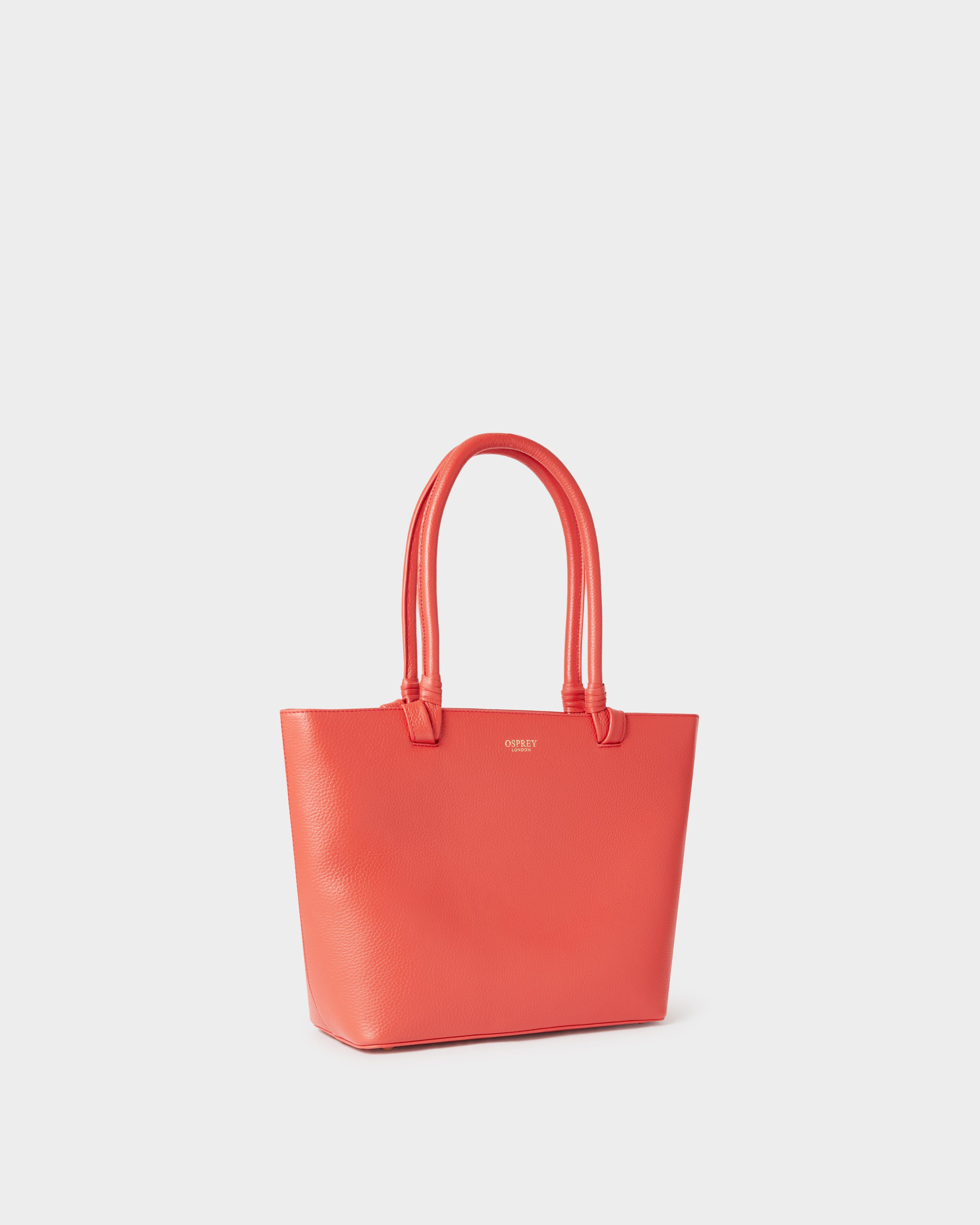 Image number 2 of The Collier Leather Tote in Chili