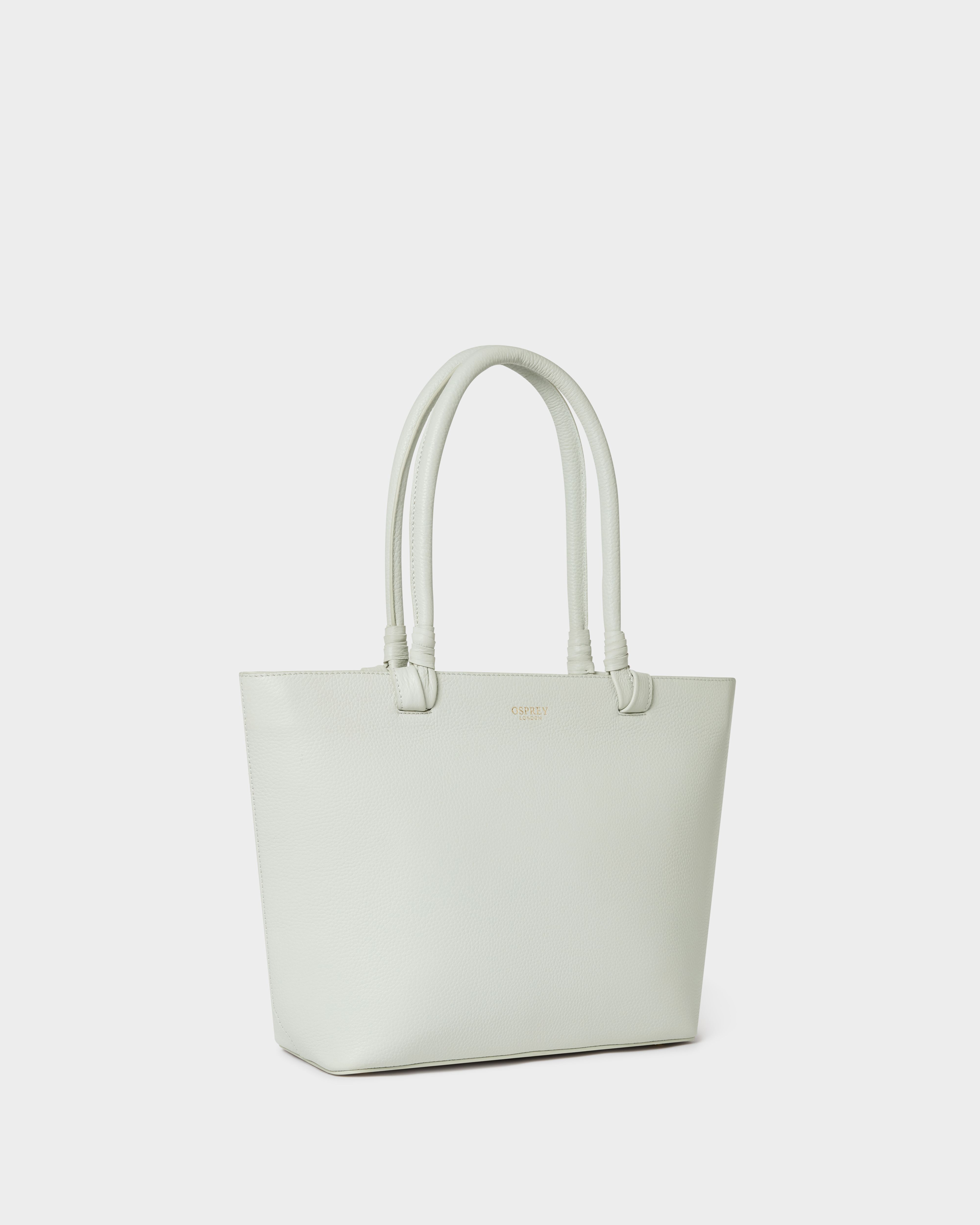 Image number 2 of The Collier Leather Tote in Natural