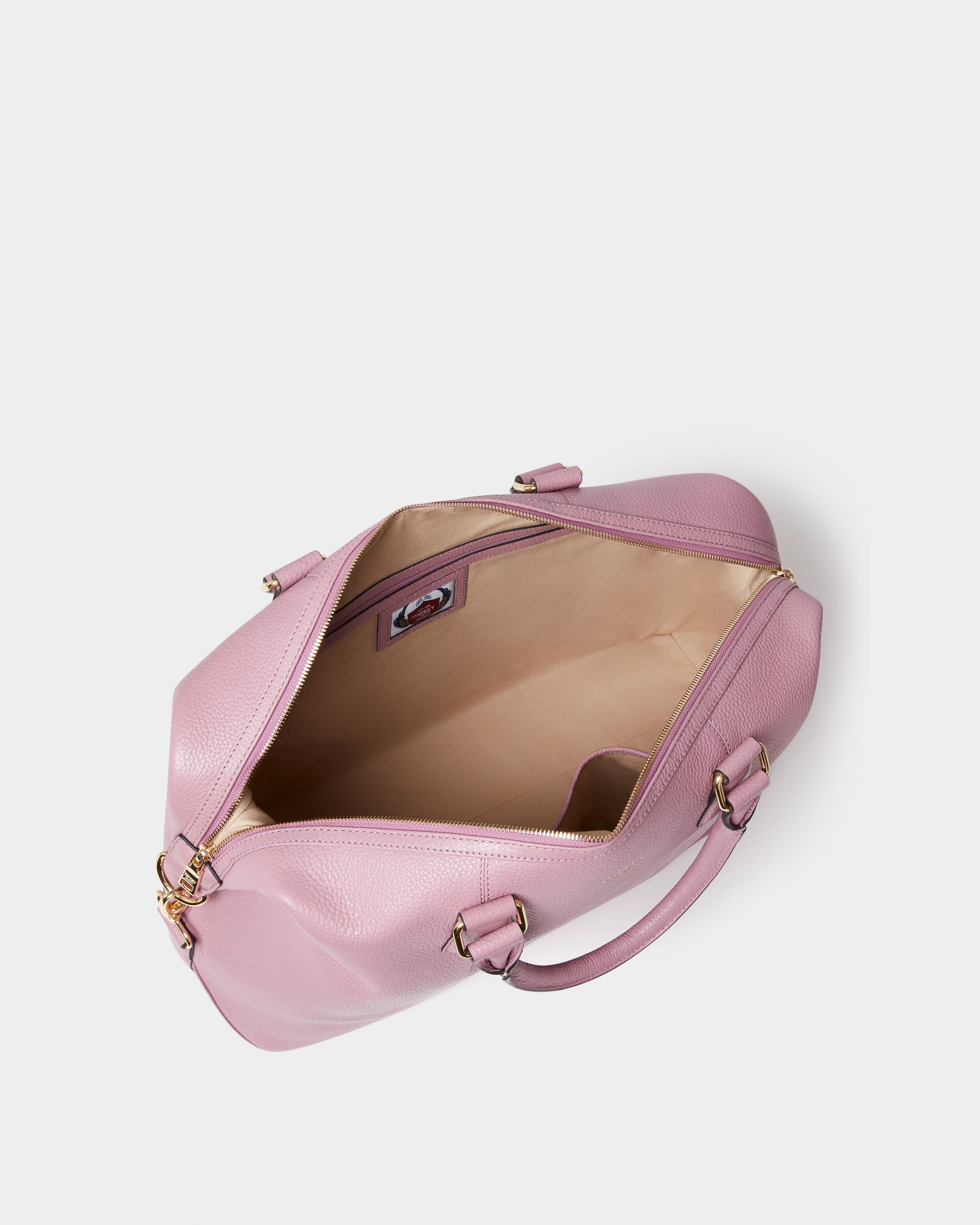 Image number 4 of The Adaline Leather Weekender in Heather