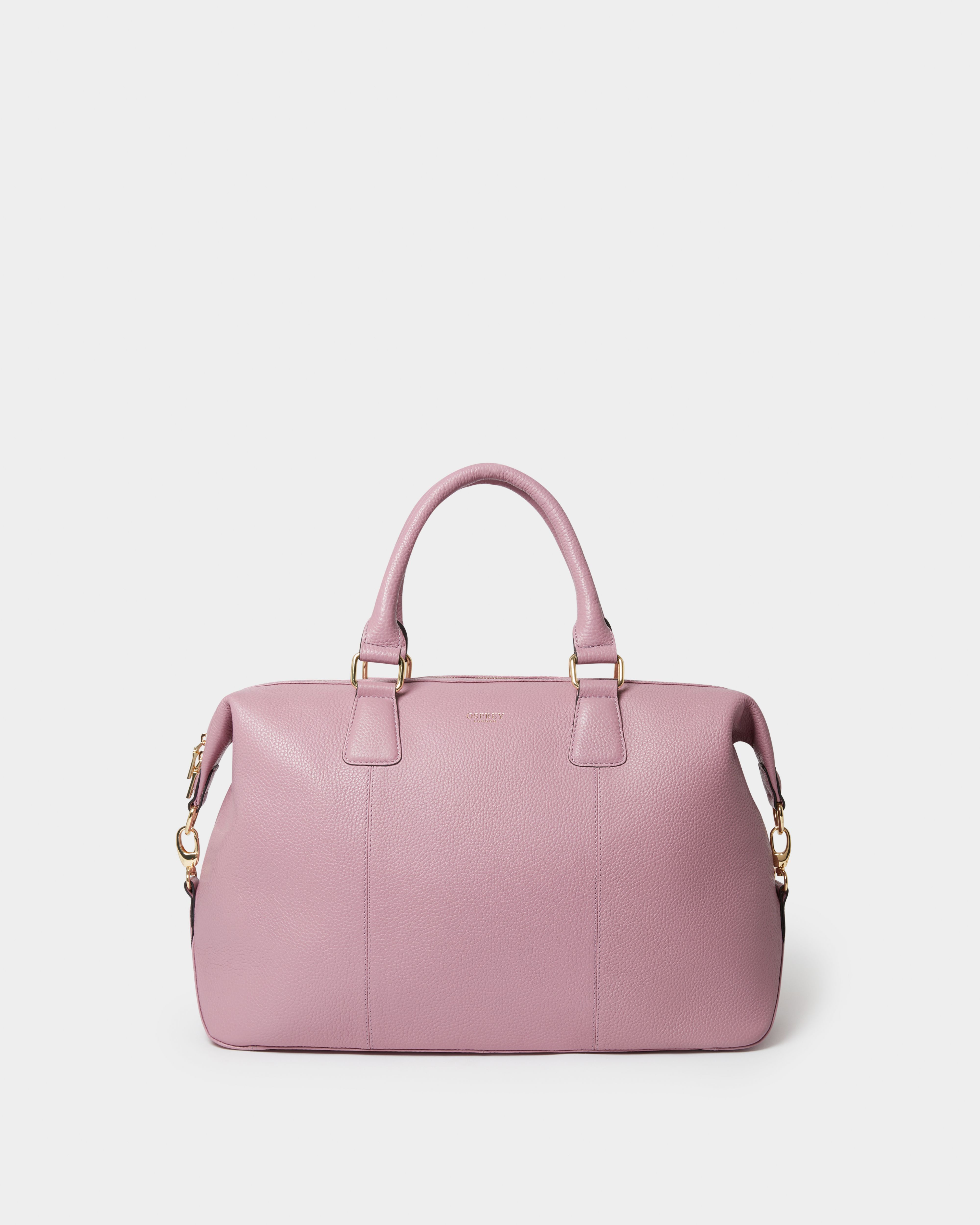 Image number 2 of The Adaline Leather Weekender in Heather