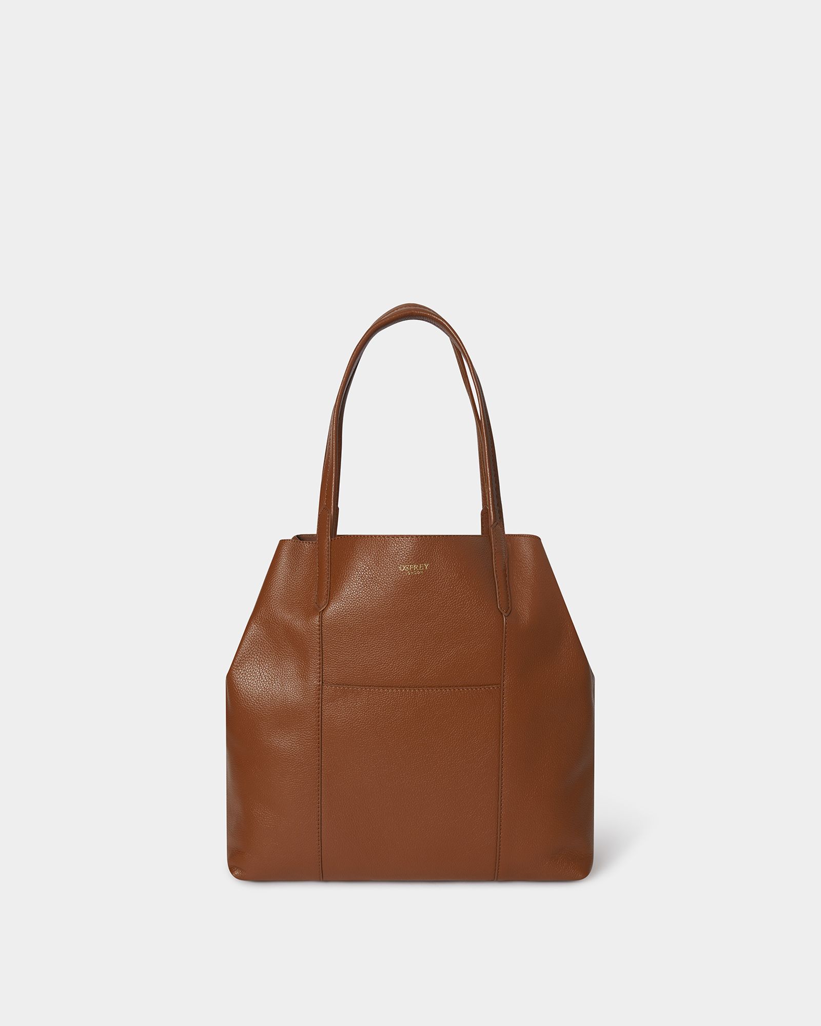 The Primrose Hill Leather Tote in Tan The Primrose Hill Leather Tote in Black