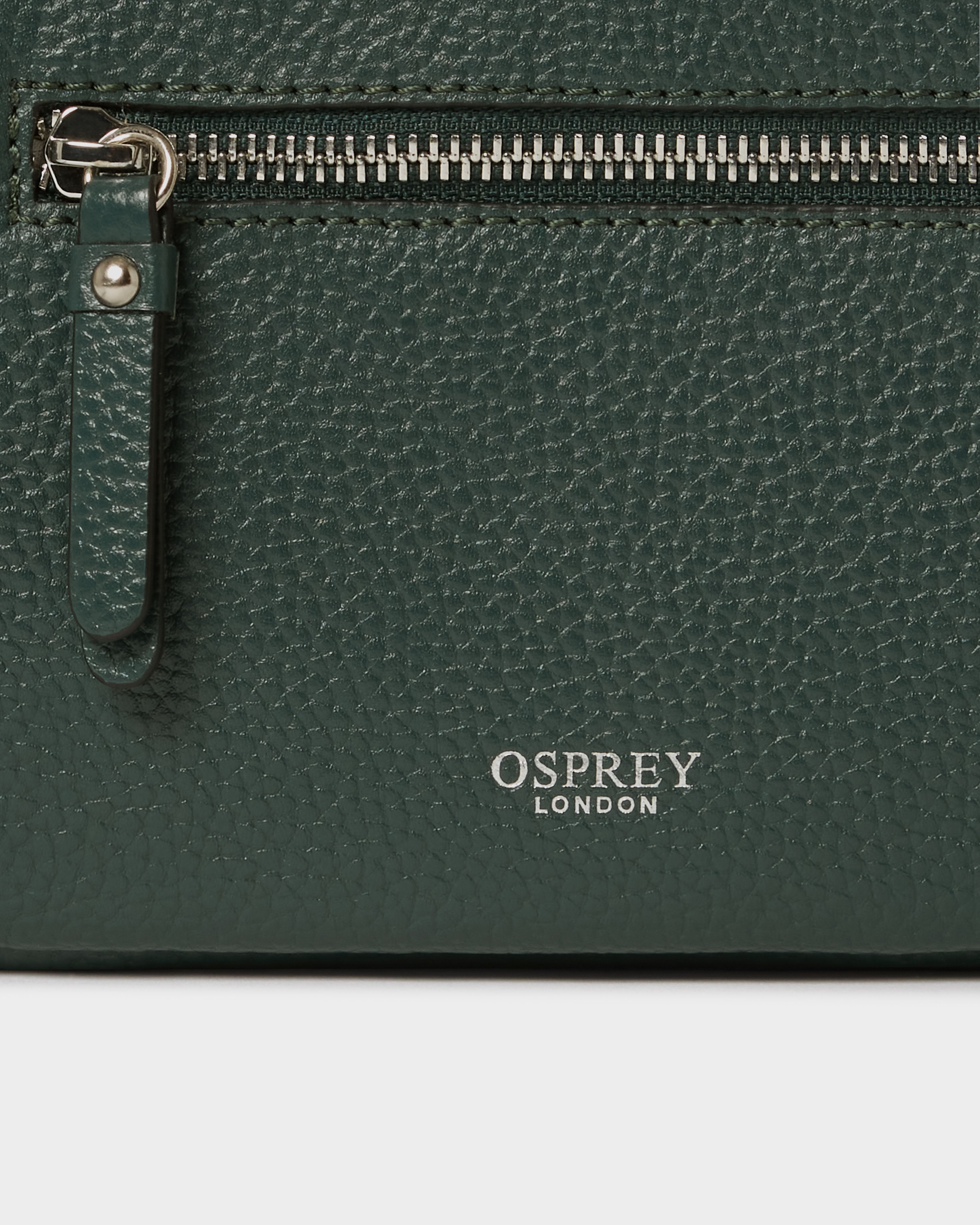 Image number 5 of The Ruby Leather Crossbody in Forest