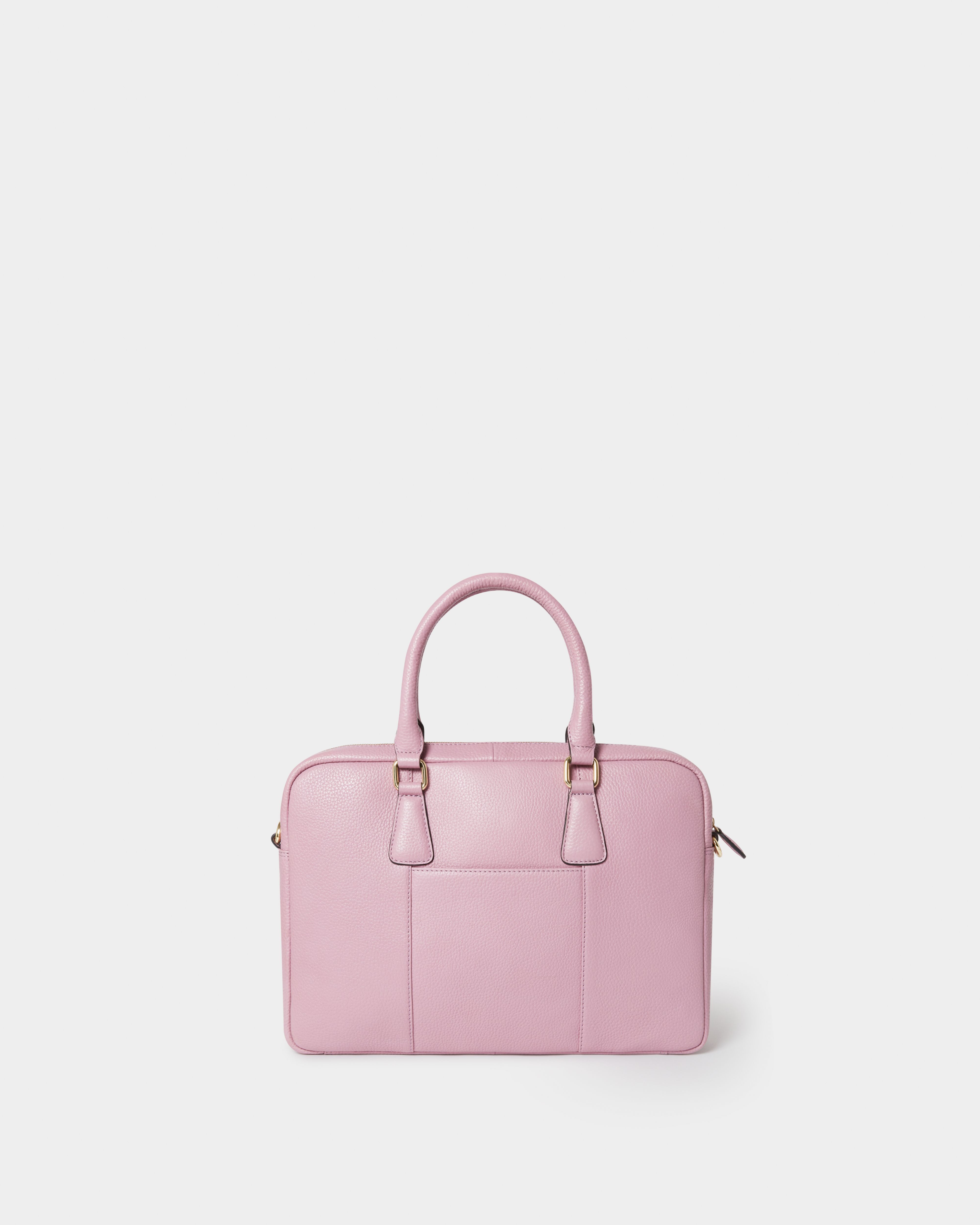 Image number 5 of The Adaline Leather Laptop Bag in Heather
