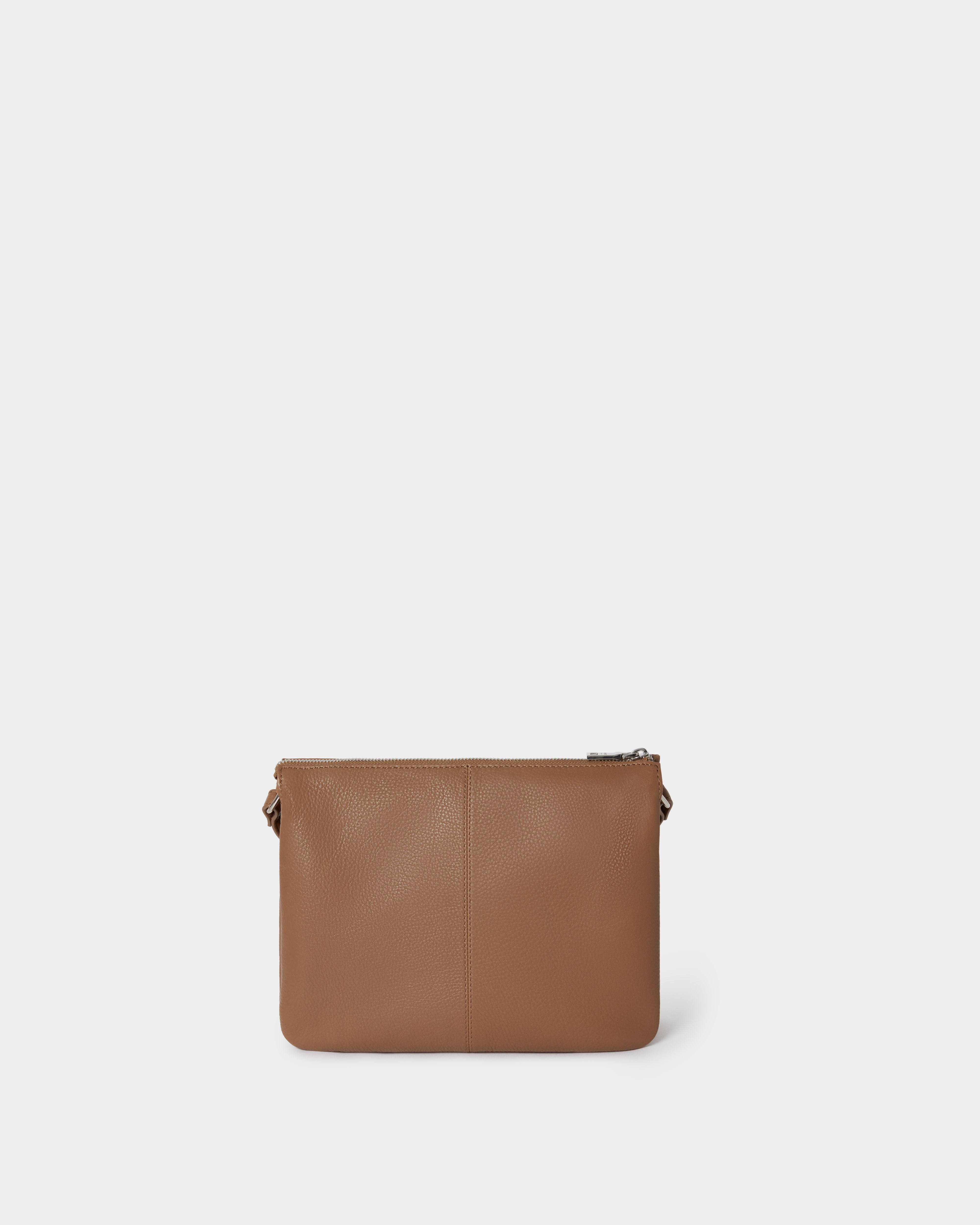 Image number 5 of The Kelso Leather Cross-Body in Tan