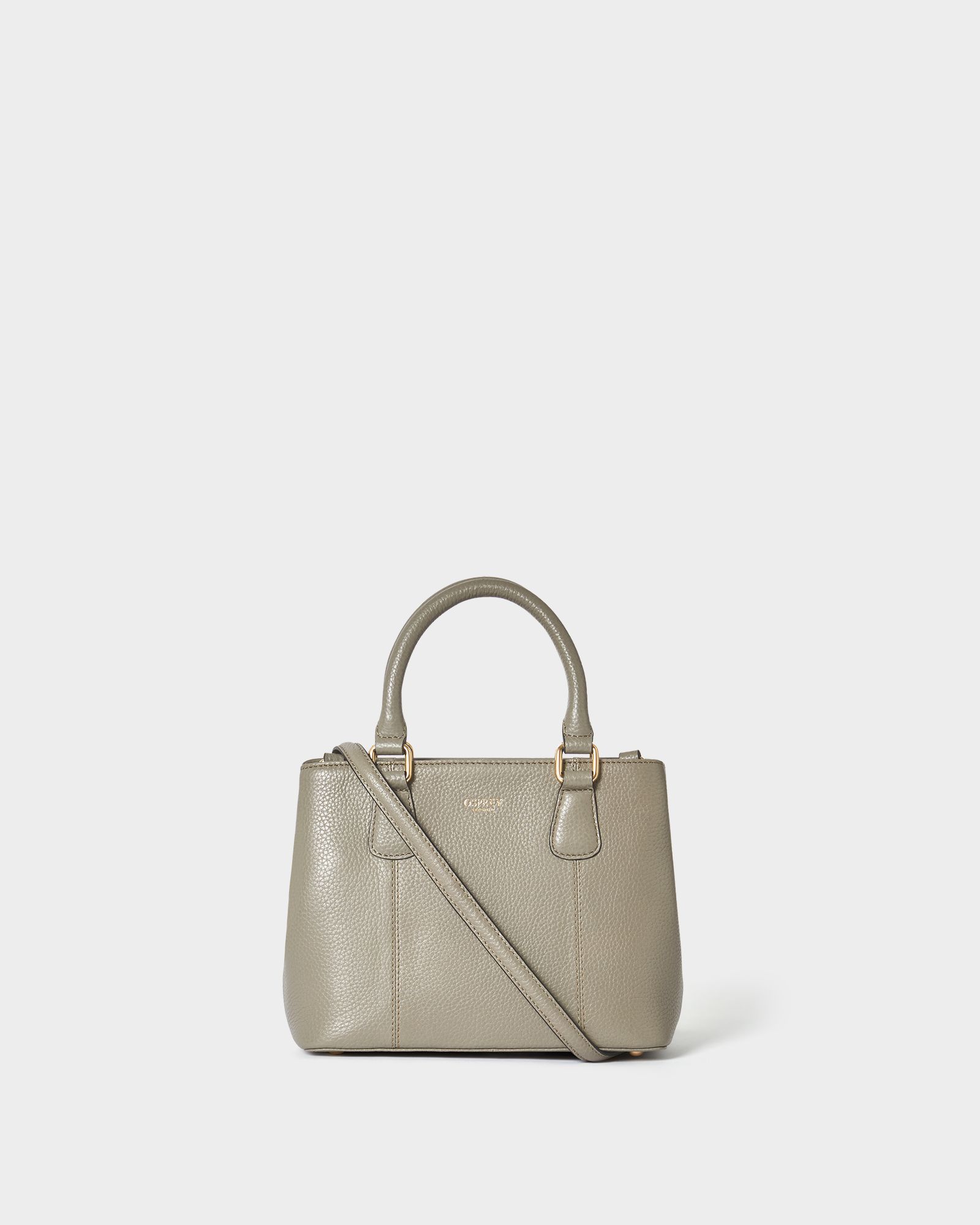 Image number 1 of The Adaline Leather Mini Grab in Rock
