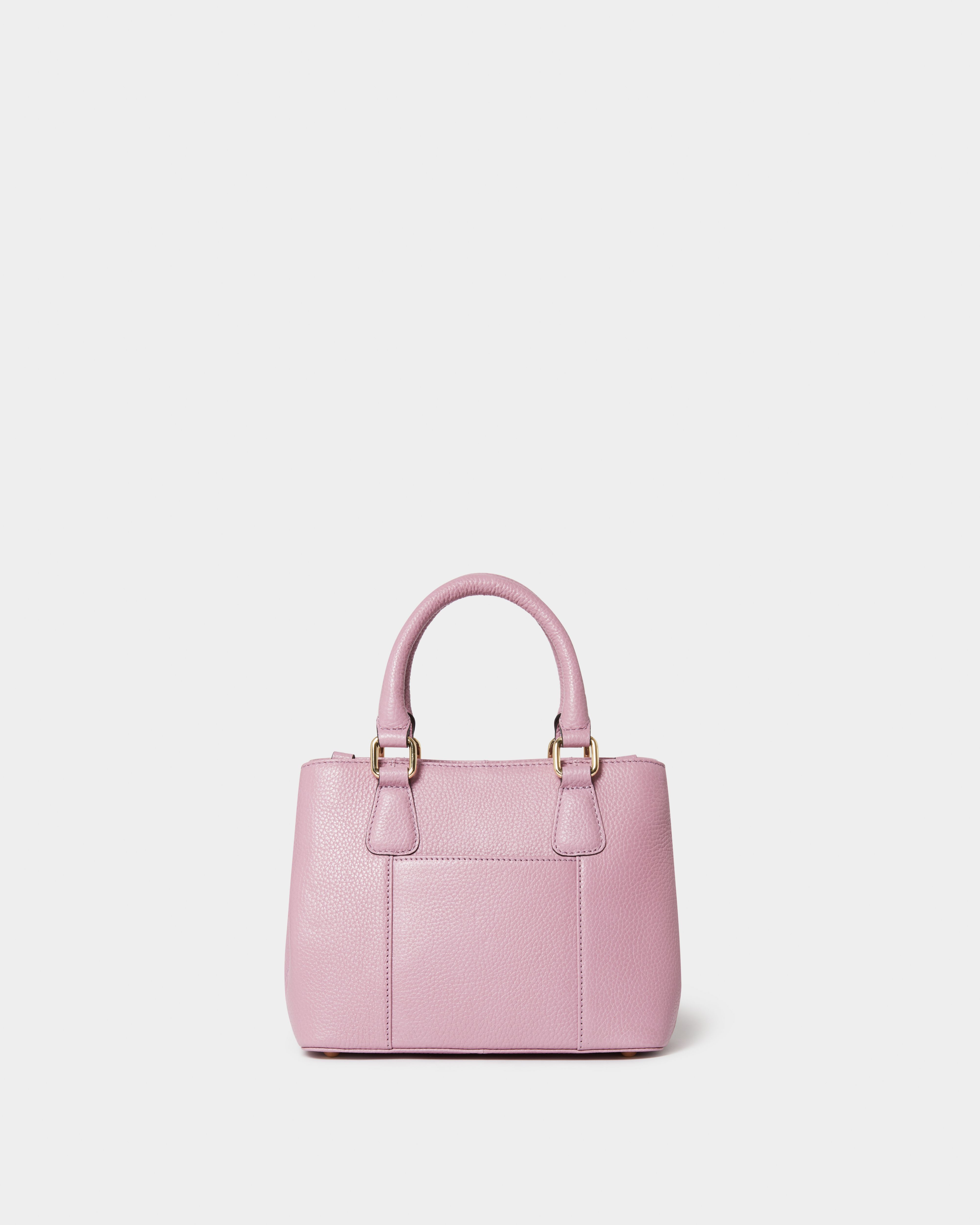 Image number 5 of The Adaline Mini Leather Grab in Heather