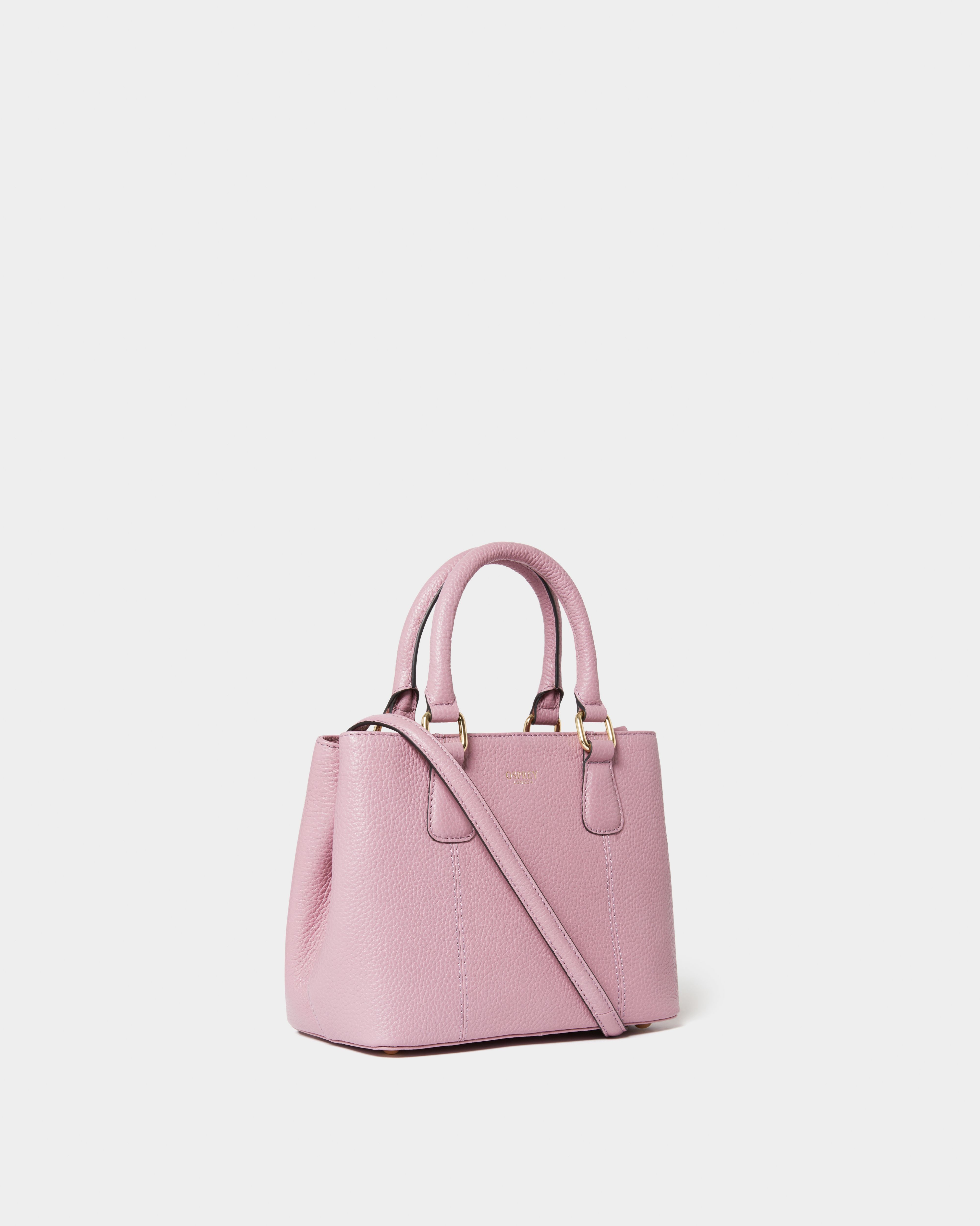 Image number 3 of The Adaline Mini Leather Grab in Heather