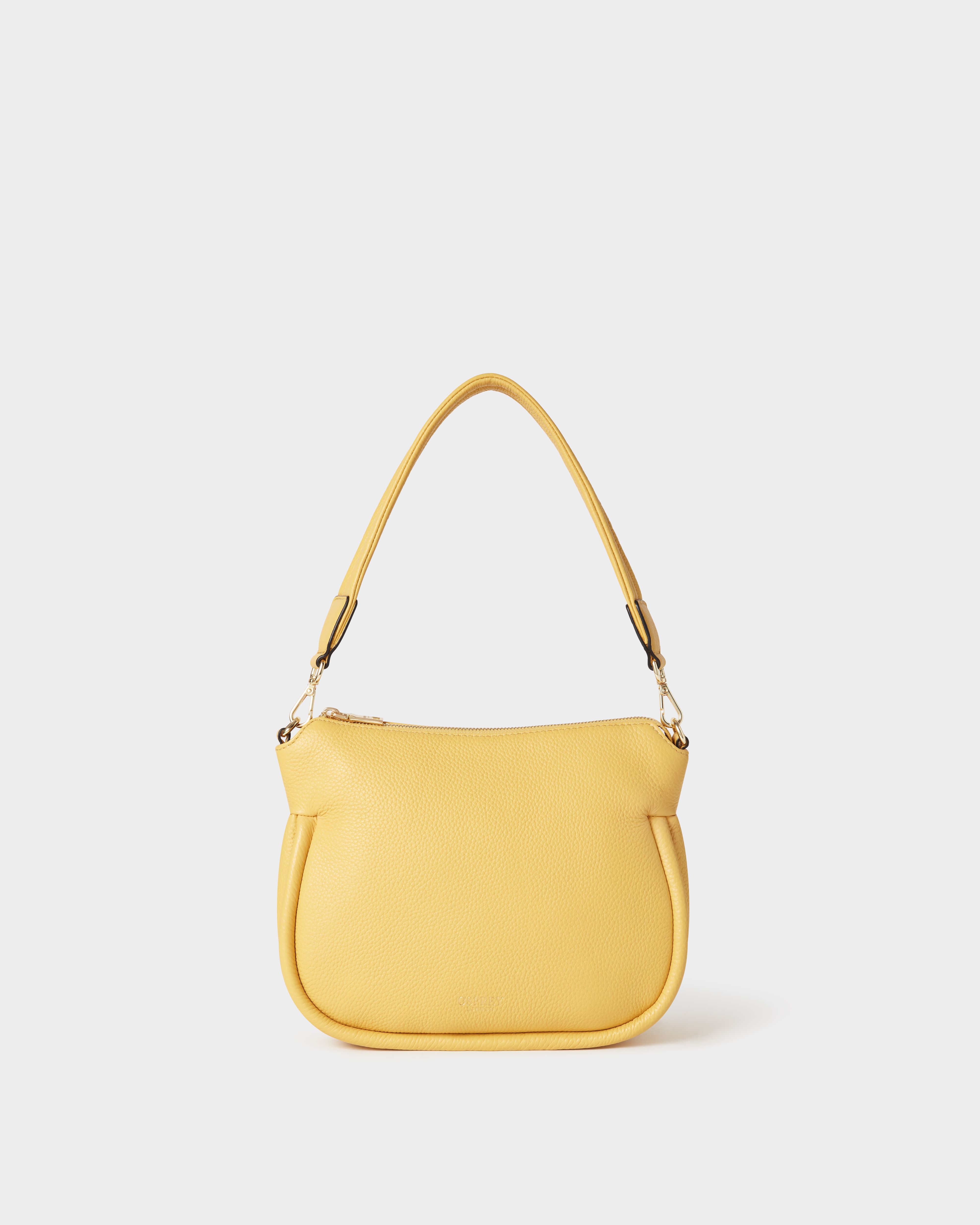 Image number 2 of The Hendrix Leather Shoulder Bag in Pollen