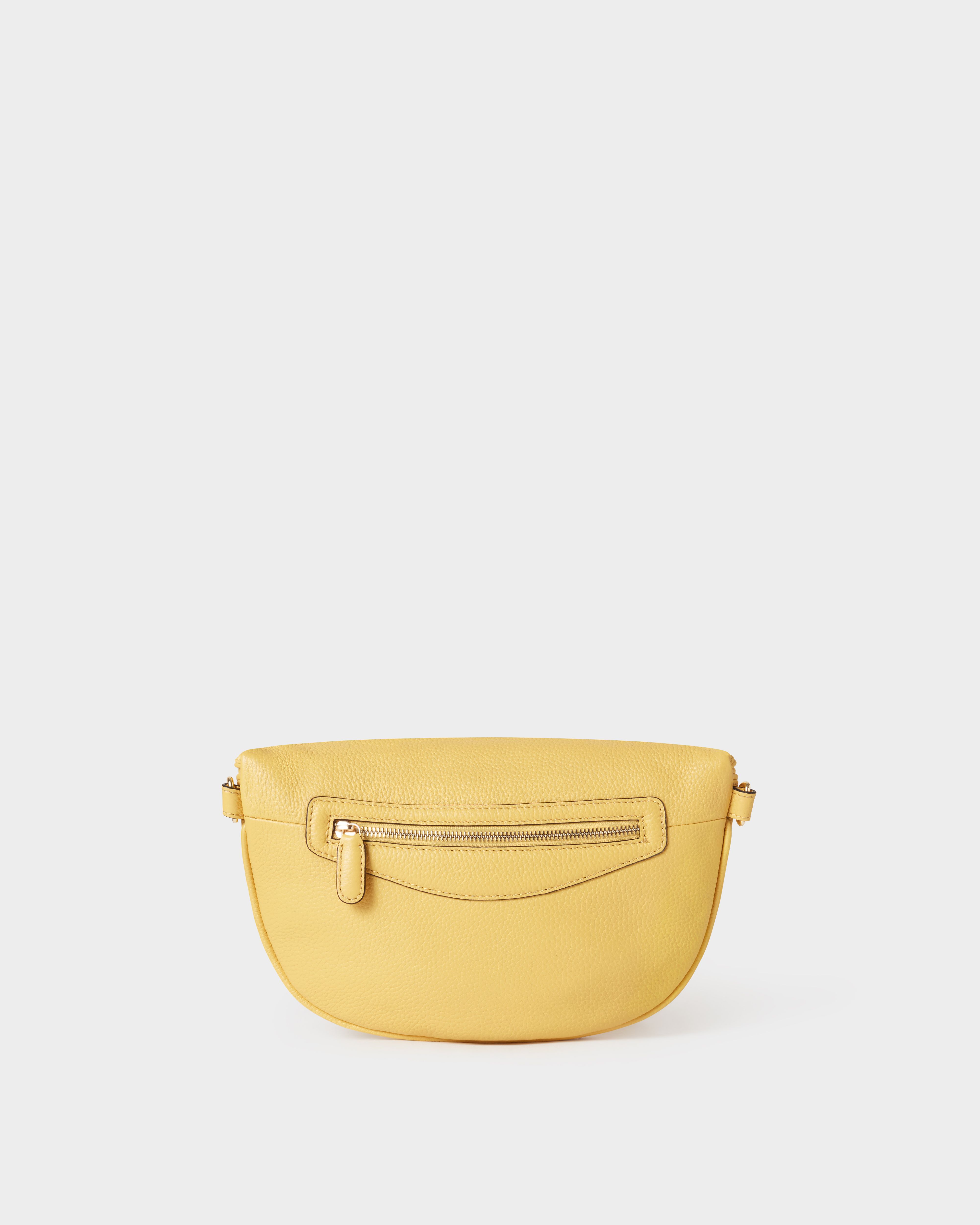 Image number 5 of The Hendrix Leather Sling Bag in Pollen