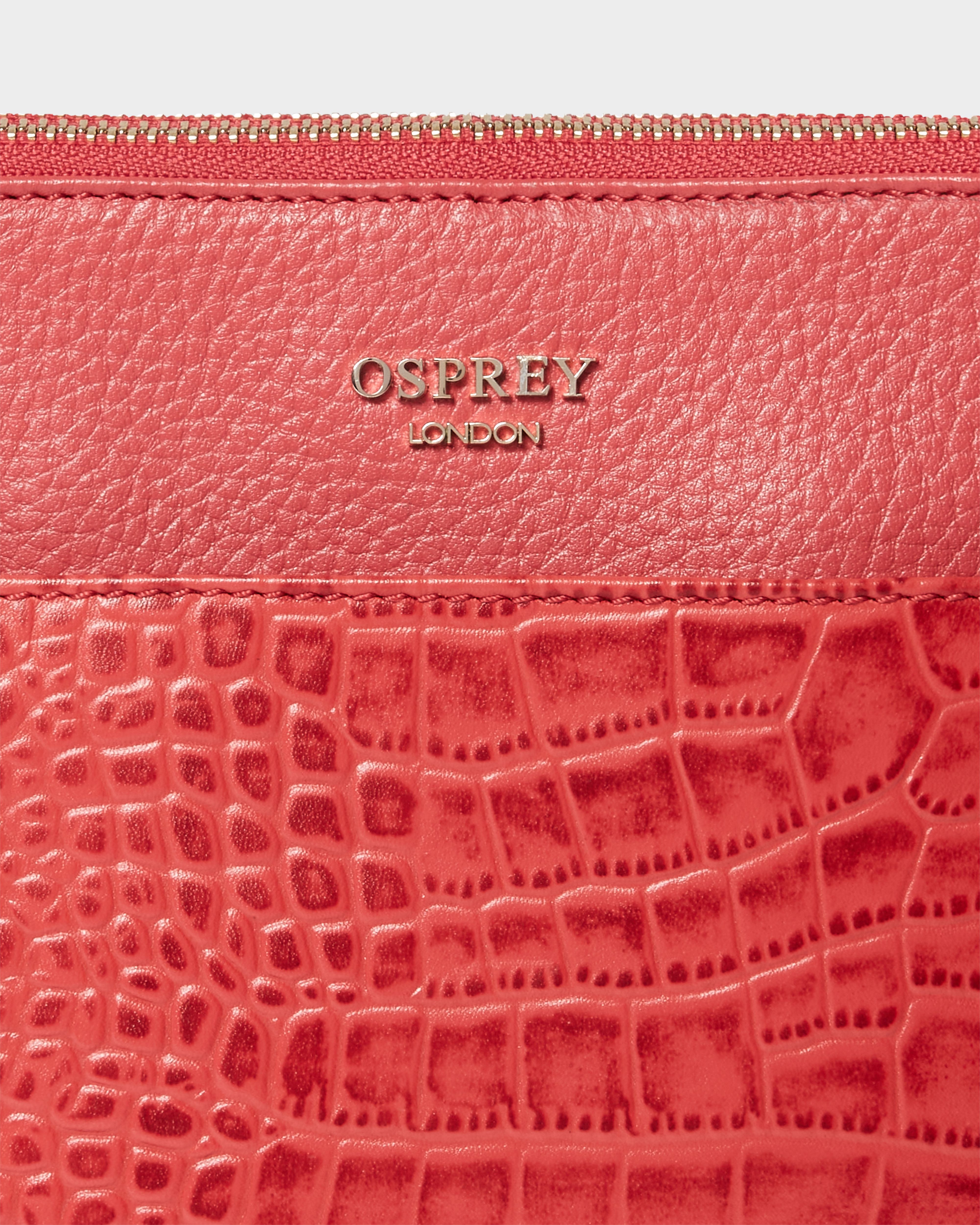 Image number 6 of The Kellie Leather Crossbody in Rosewood