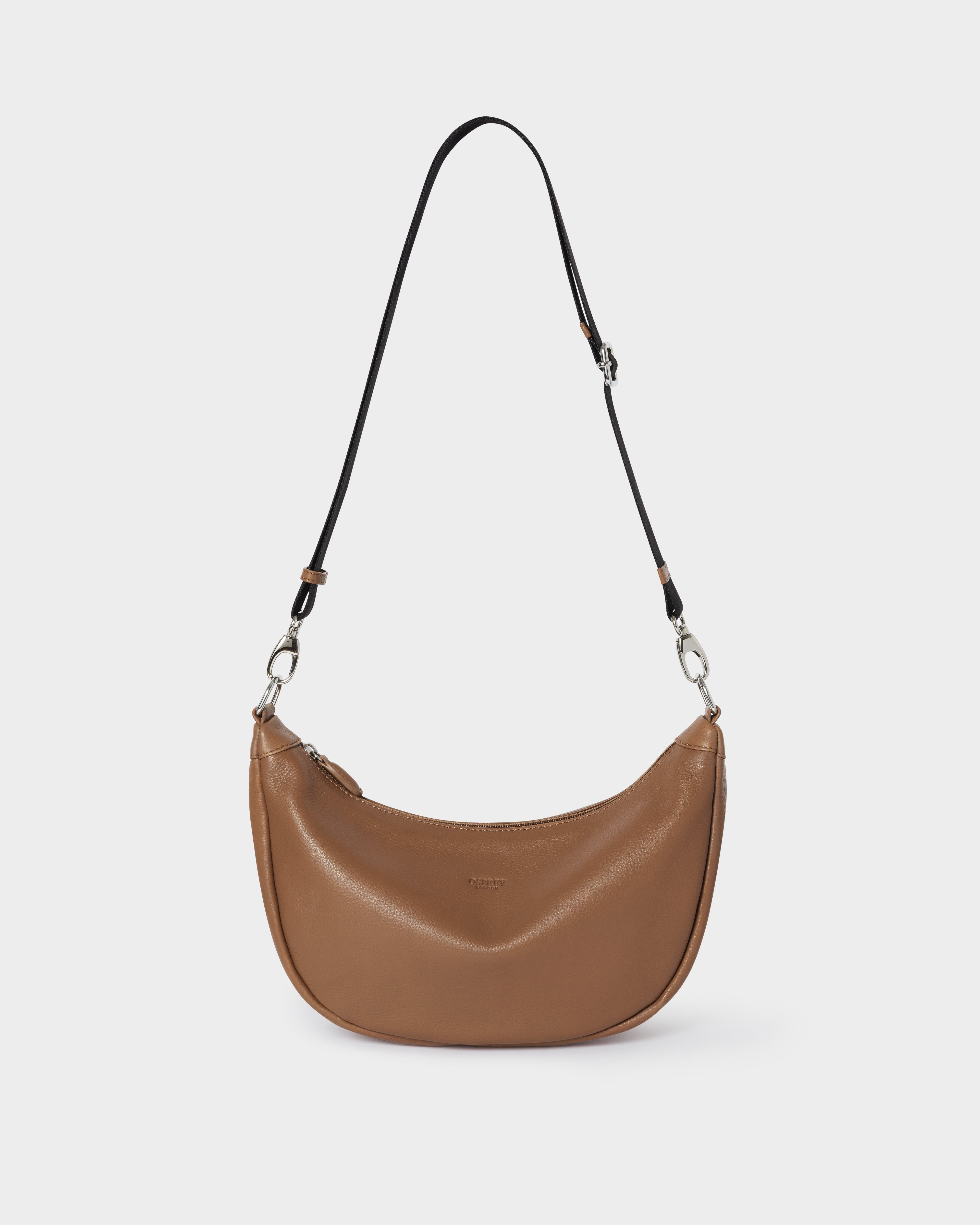 The Kelso Leather Sling Bag in Tan
