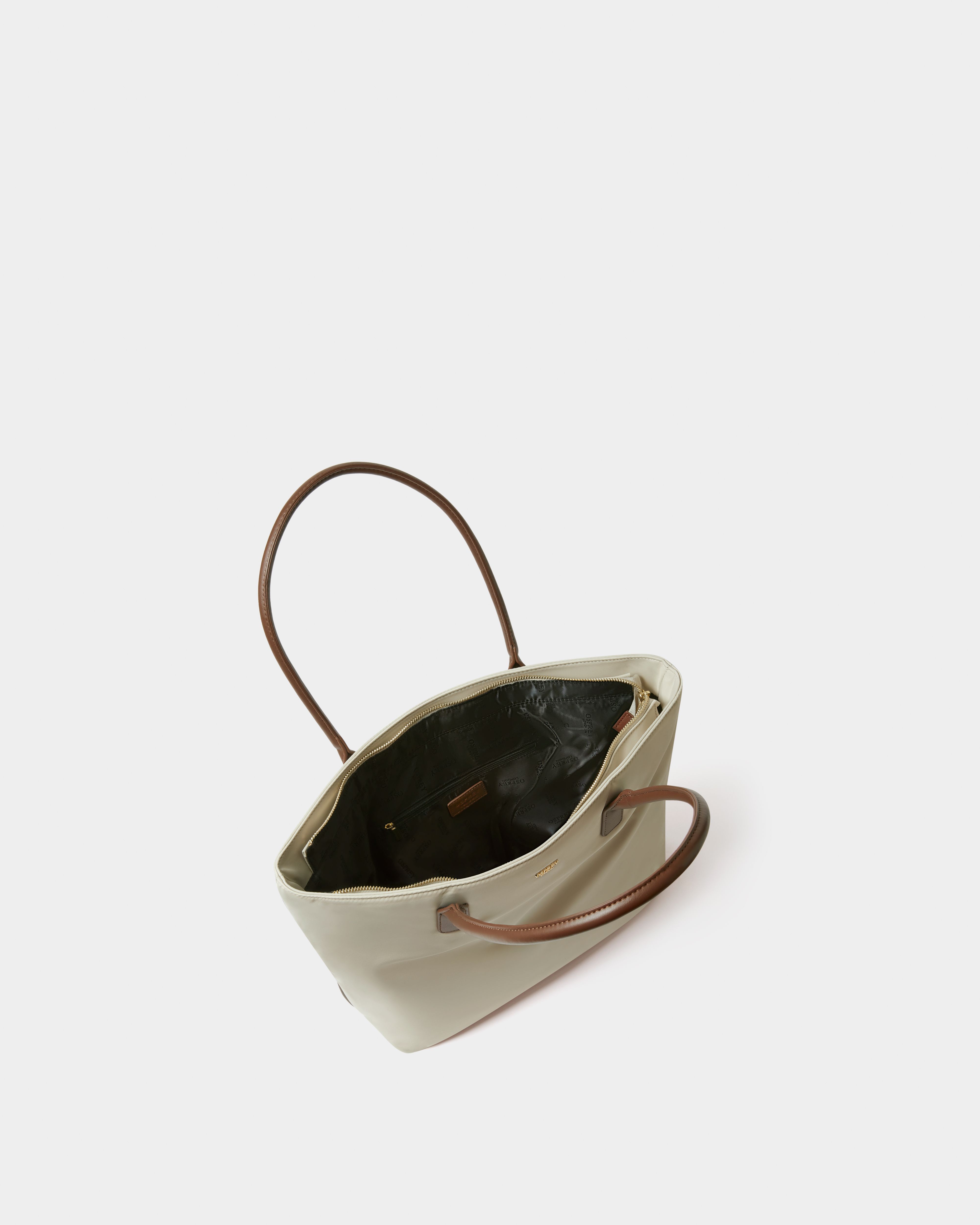 Image number 3 of The Voyage Nylon Tote in Pebble