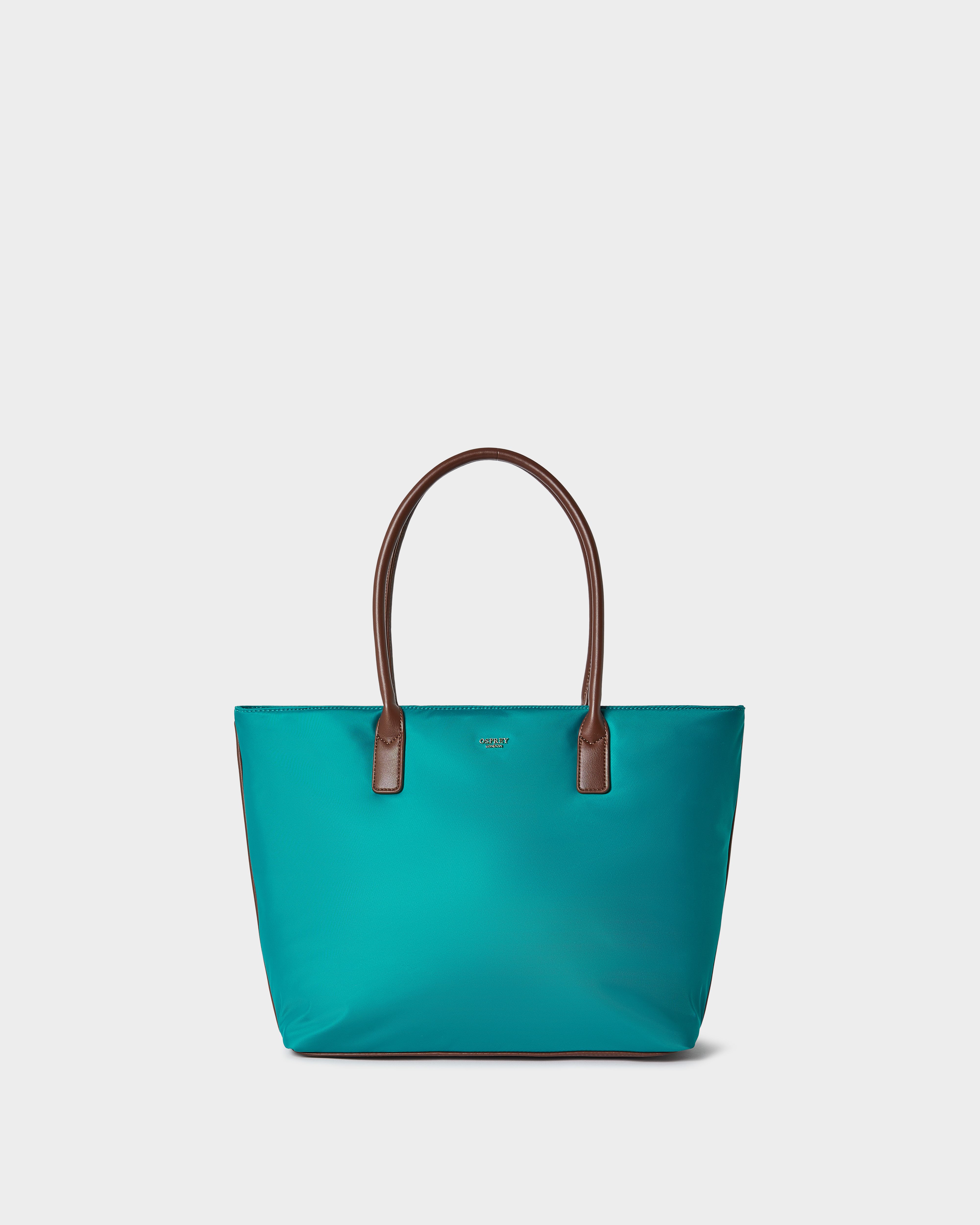 Image number 1 of The Voyage Nylon Tote in Teal