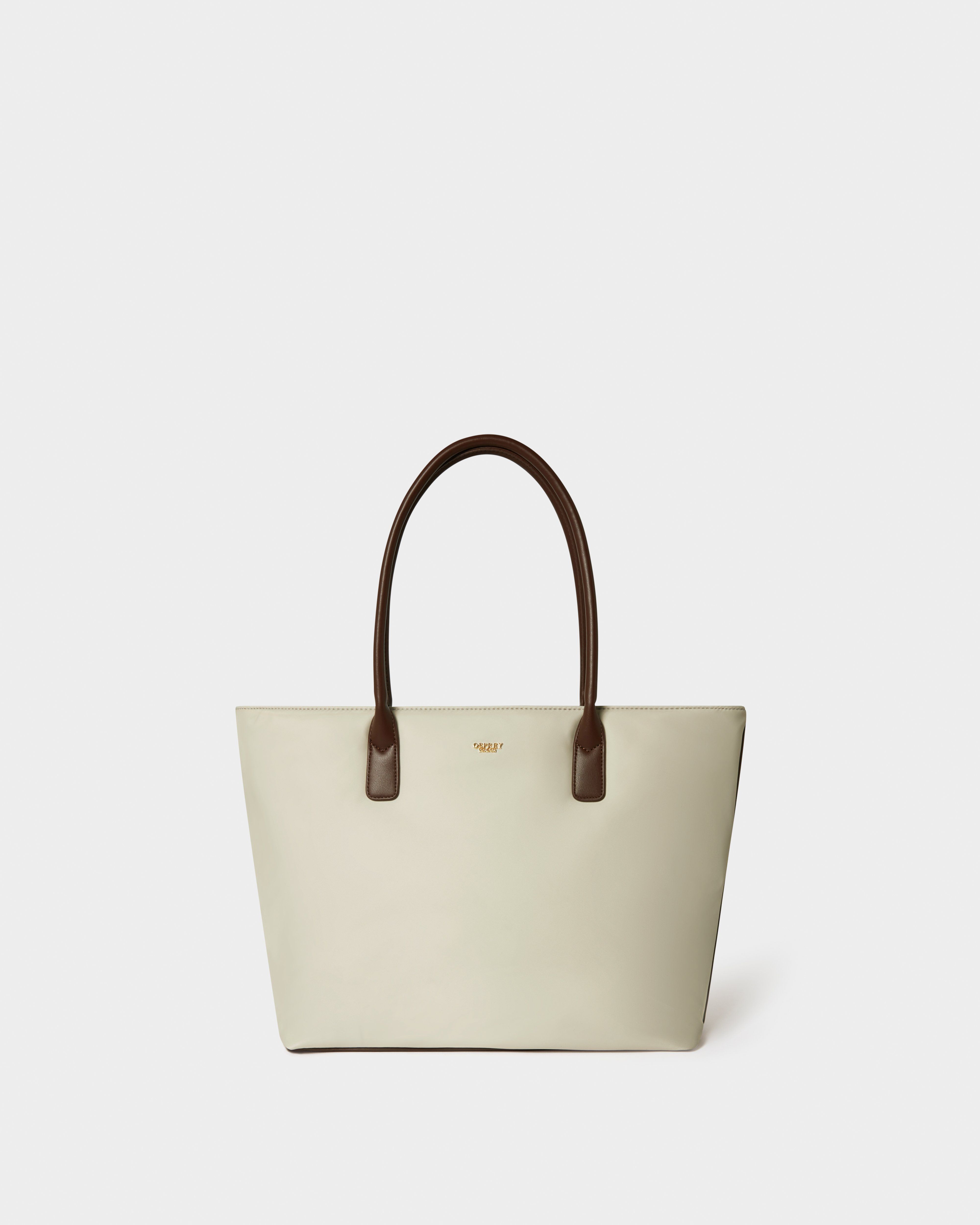 The Voyage Nylon Tote in Pebble