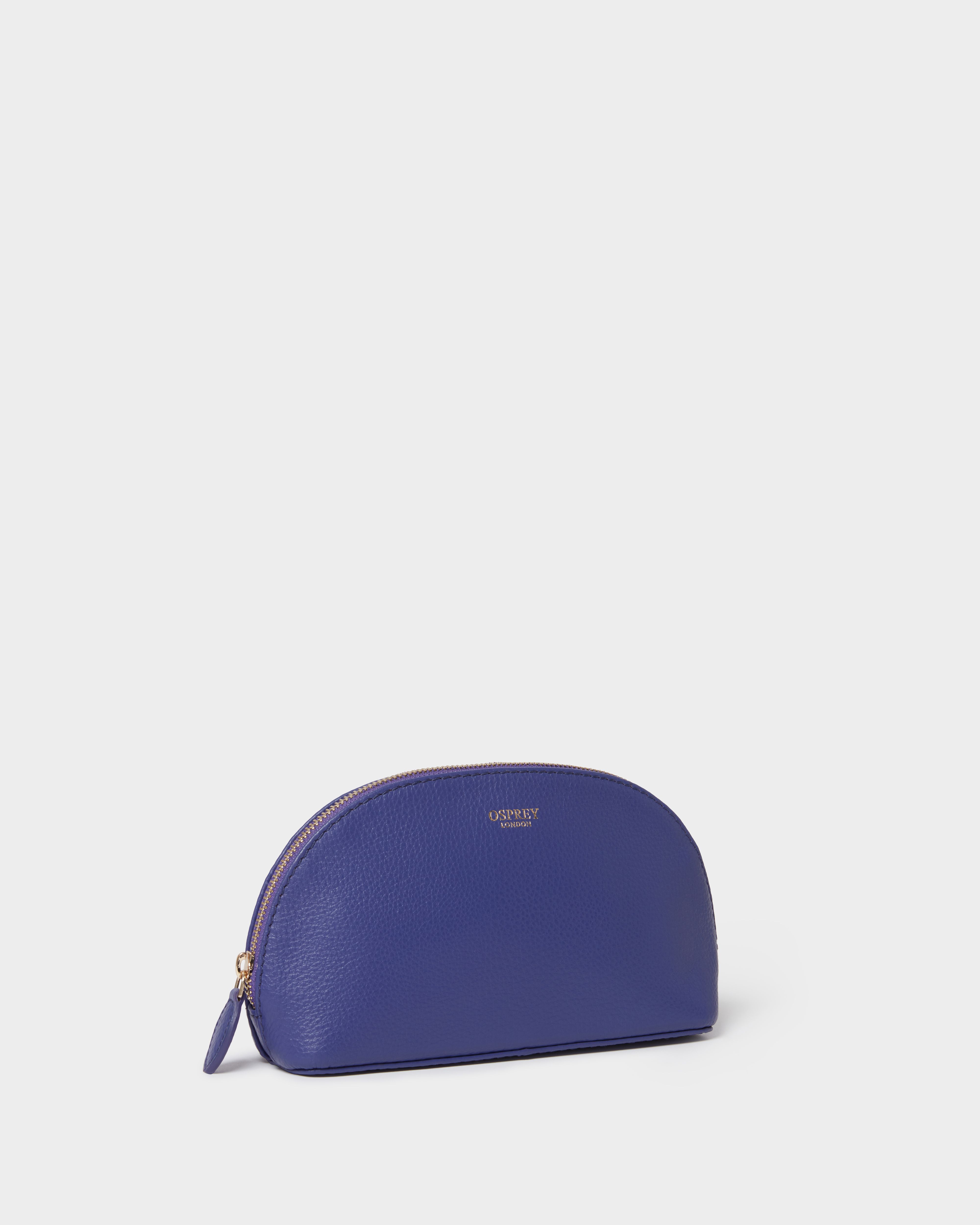 Image number 7 of The Tilly Leather Weekend Gift Set in Purple