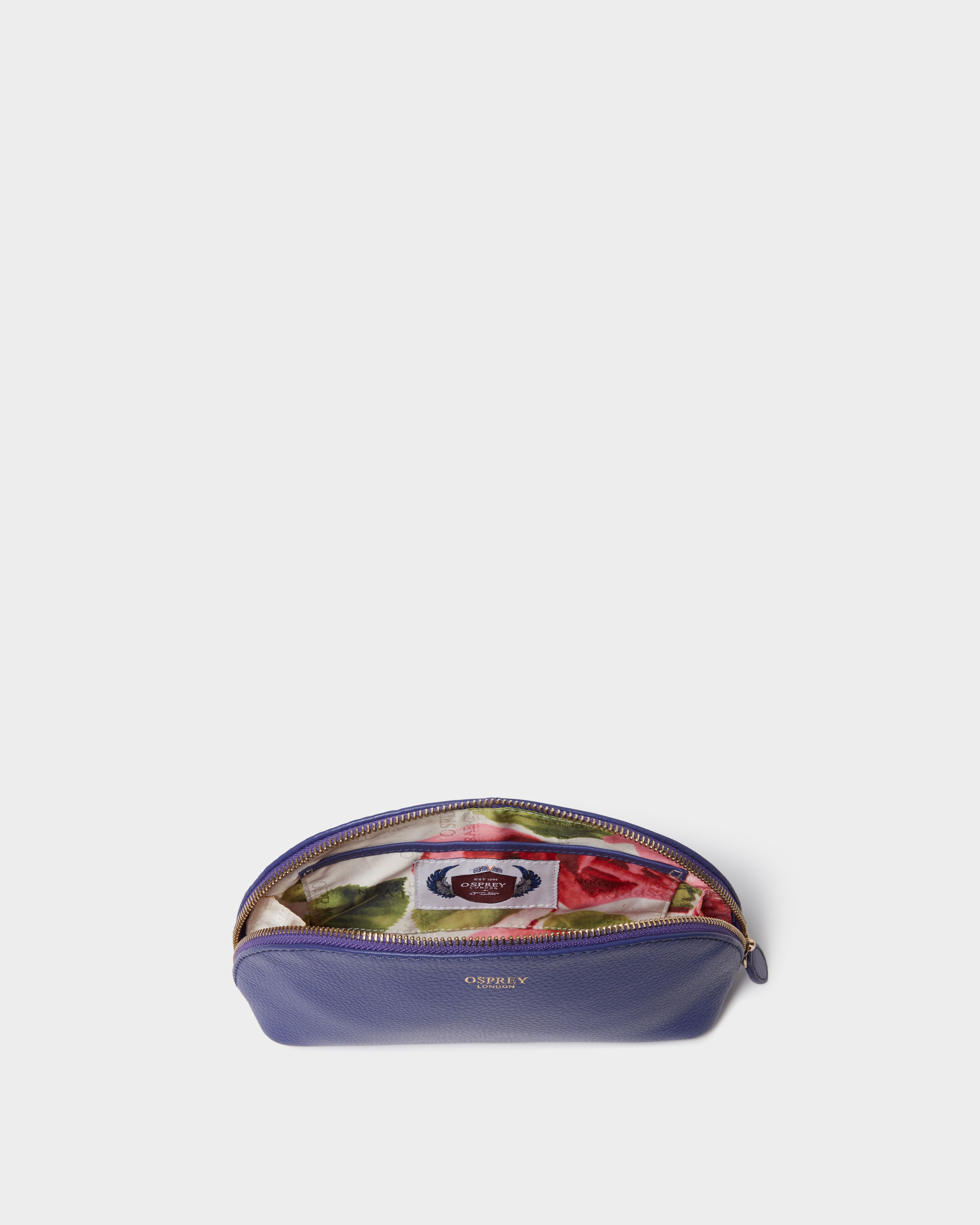 Image number 6 of The Tilly Leather Weekend Gift Set in Purple