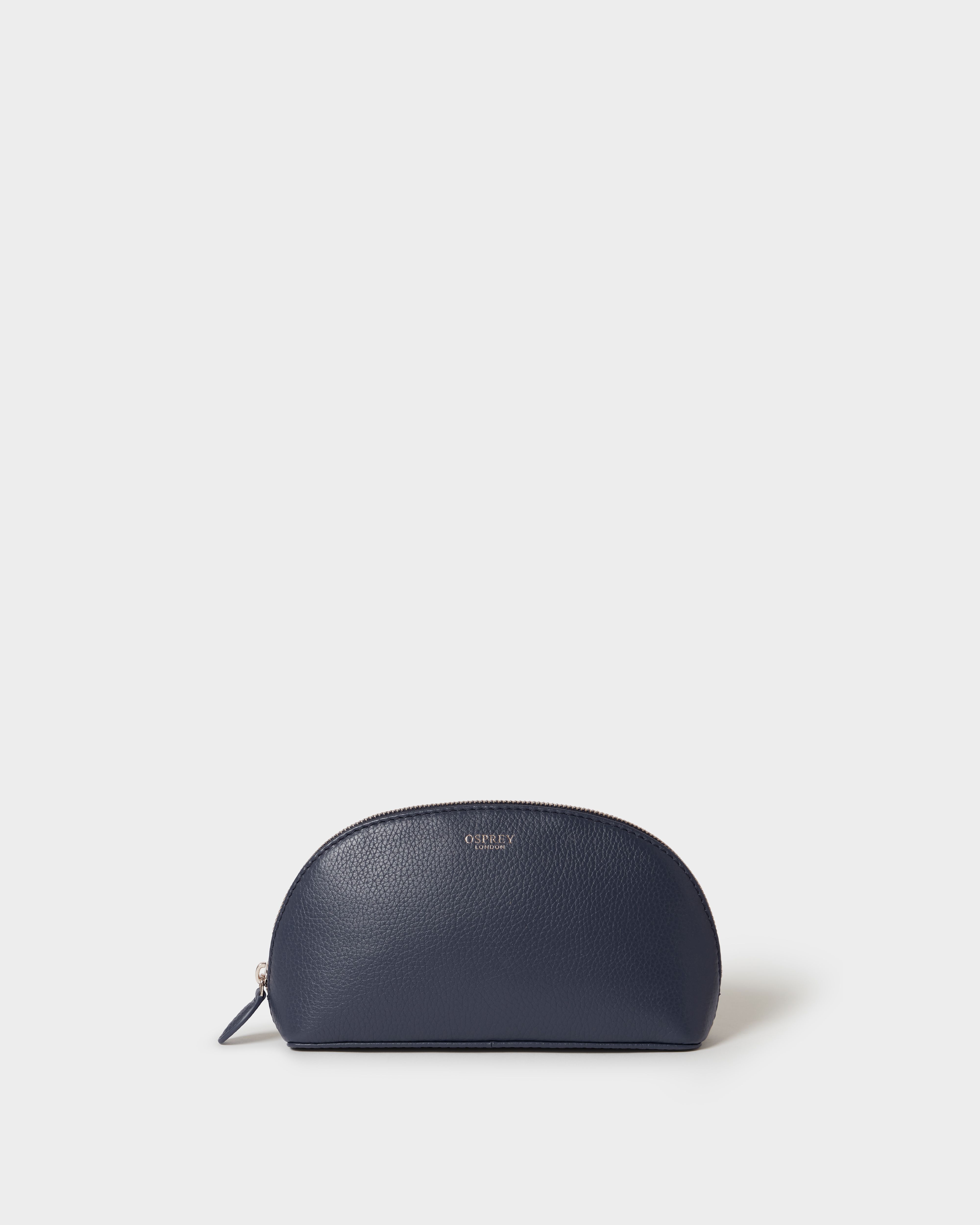 Image number 4 of The Tilly Leather Weekend Gift Set in Navy