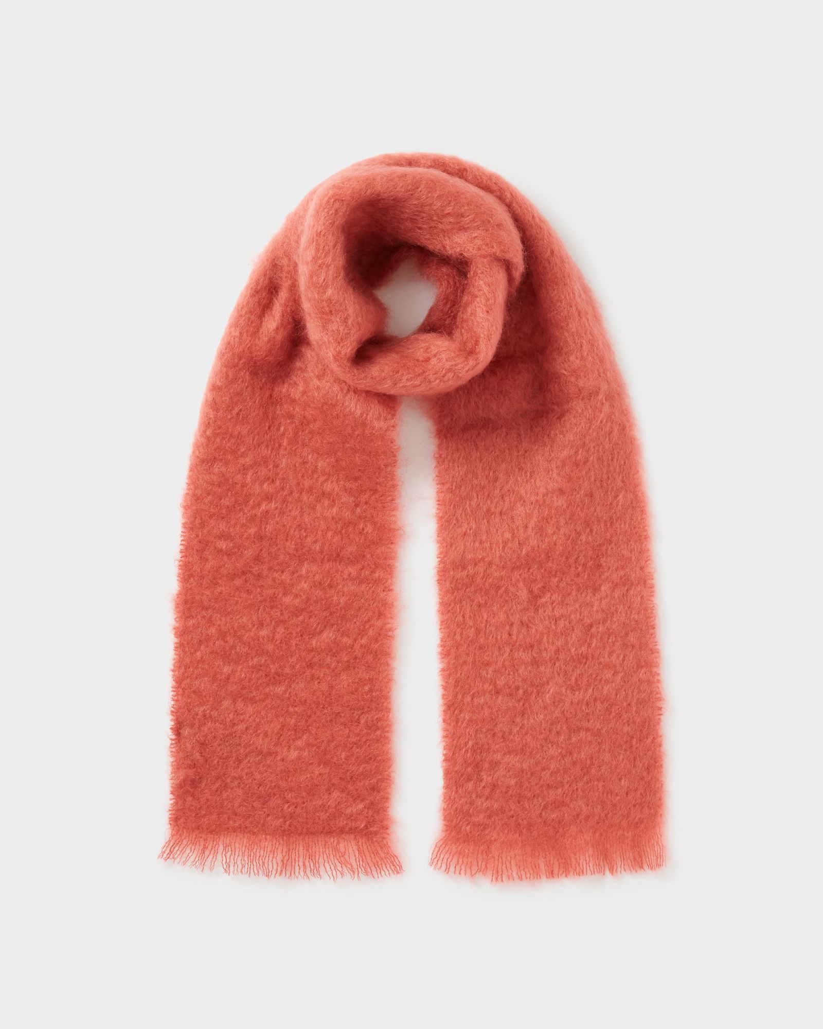 Image number 1 of The Paola Mohair Scarf in Apricot